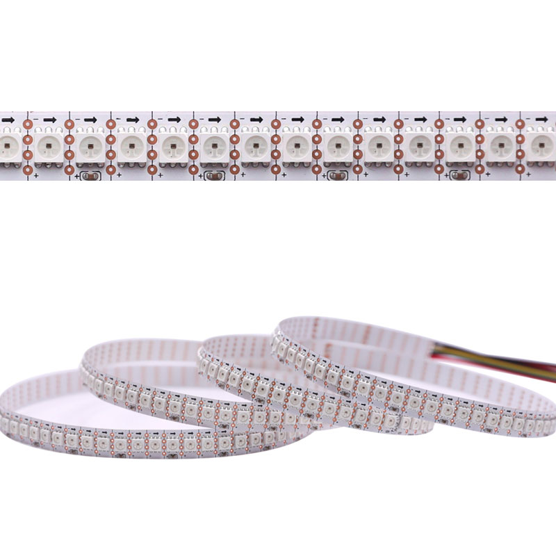 12V GS8208 Individually Addressable 144LEDs/m Engineering Digital RGB LED Strip Light 12V GS8208 Individually Addressable 144LEDs/m Engineering Digital RGB LED Strip Light